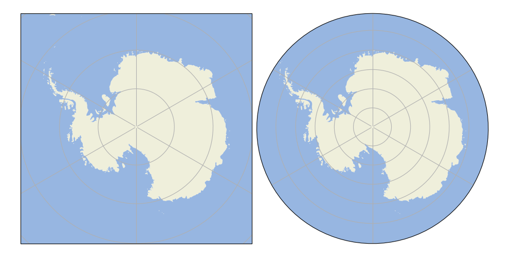 disk map size circle