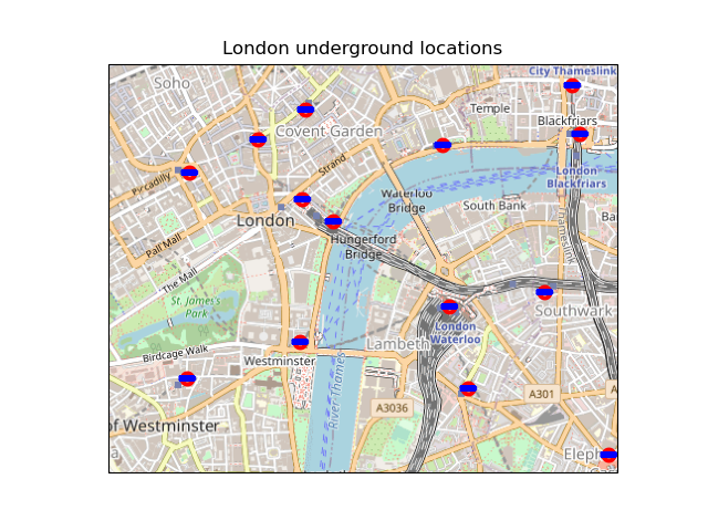 London underground locations