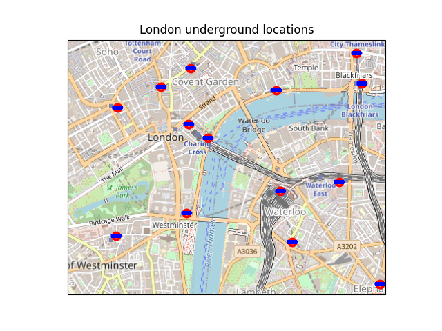 London underground locations